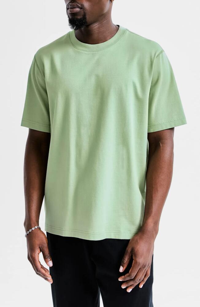 Reigning Champ Midweight Jersey T-Shirt in Mineral Green Cover