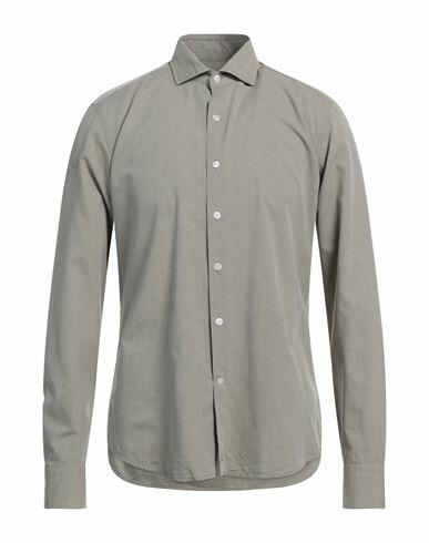 Sonrisa Man Shirt Grey Cotton, Lyocell Cover