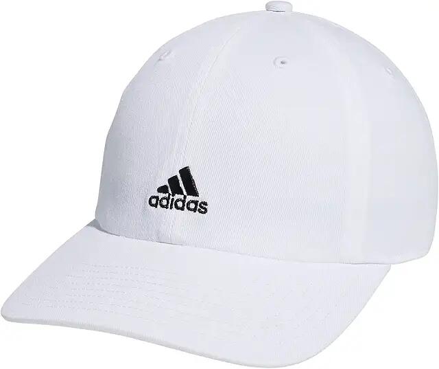 adidas Saturday 2.0 Cap (White/Black) Caps Cover