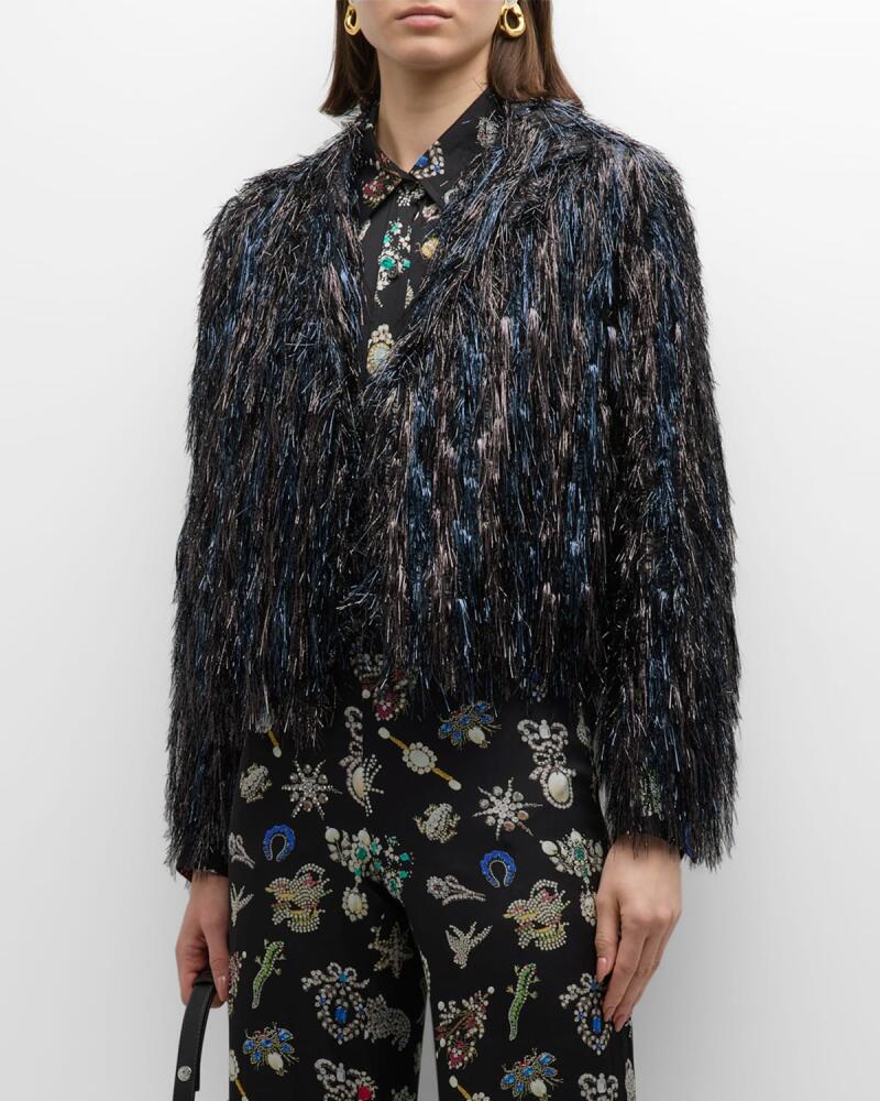 Libertine Glamour Monster Tinsel Open Shrug Cover