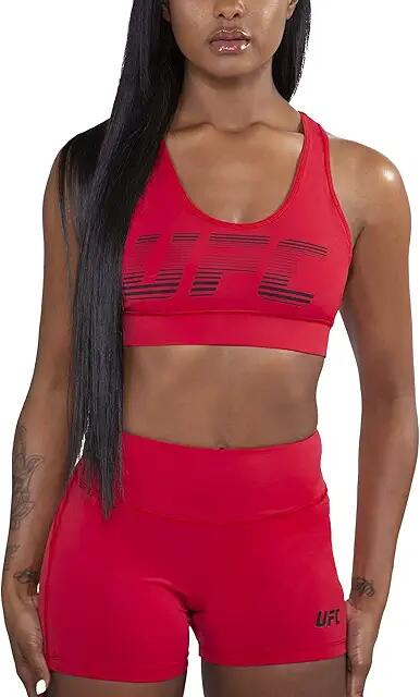 UFC Essential Sports Bra (Red 1) Women's Lingerie Cover