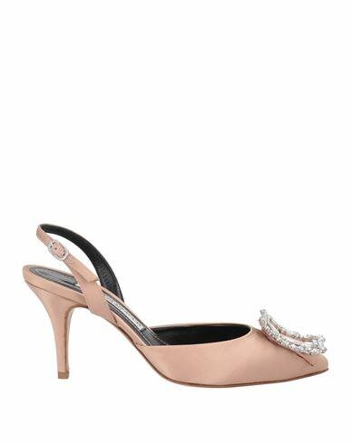 Francesco Sacco Woman Pumps Blush Textile fibers Cover