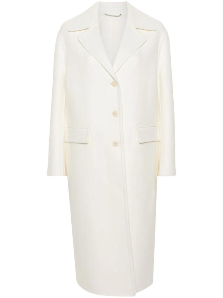 Ermanno Scervino wool coat - White Cover