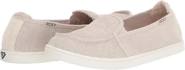 Roxy Minnow VII Slip-On Shoe (Oatmeal) Women's Shoes Cover