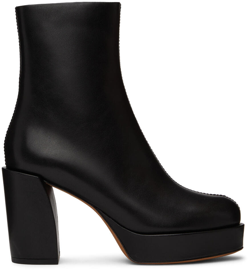 3.1 Phillip Lim Black Naomi Platform Boots Cover