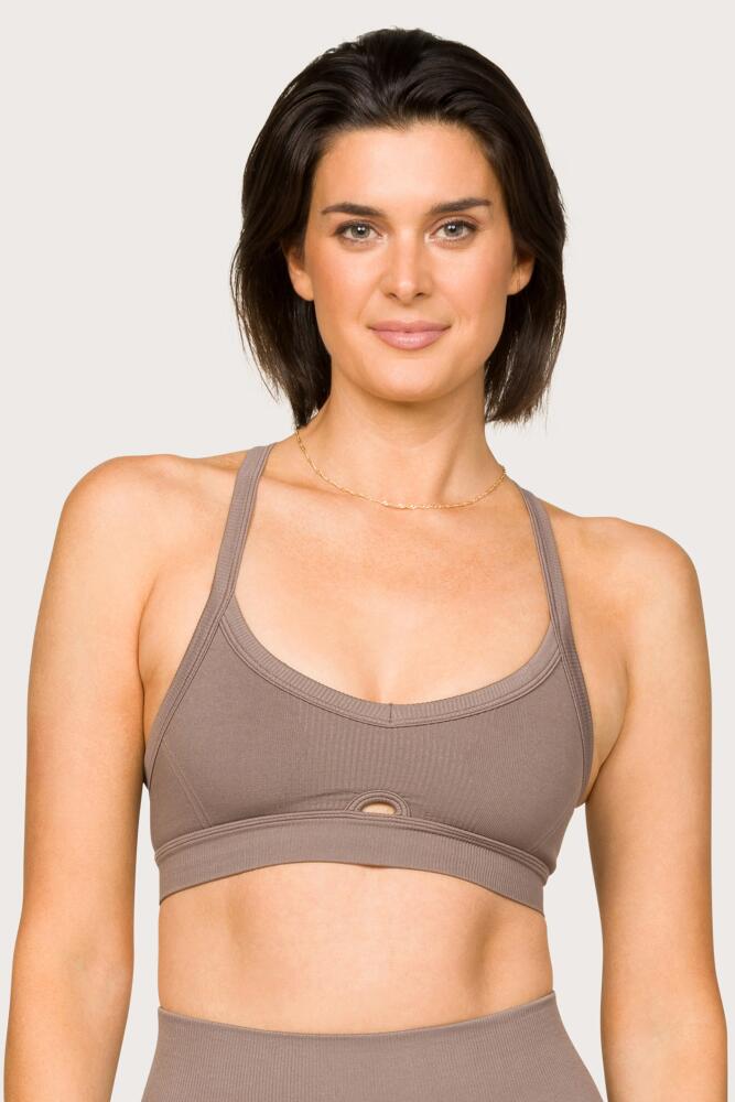 ALALA Barre Cami Bra in Mushroom Cover