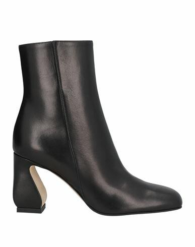 Si Rossi By Sergio Rossi Woman Ankle boots Black Leather Cover