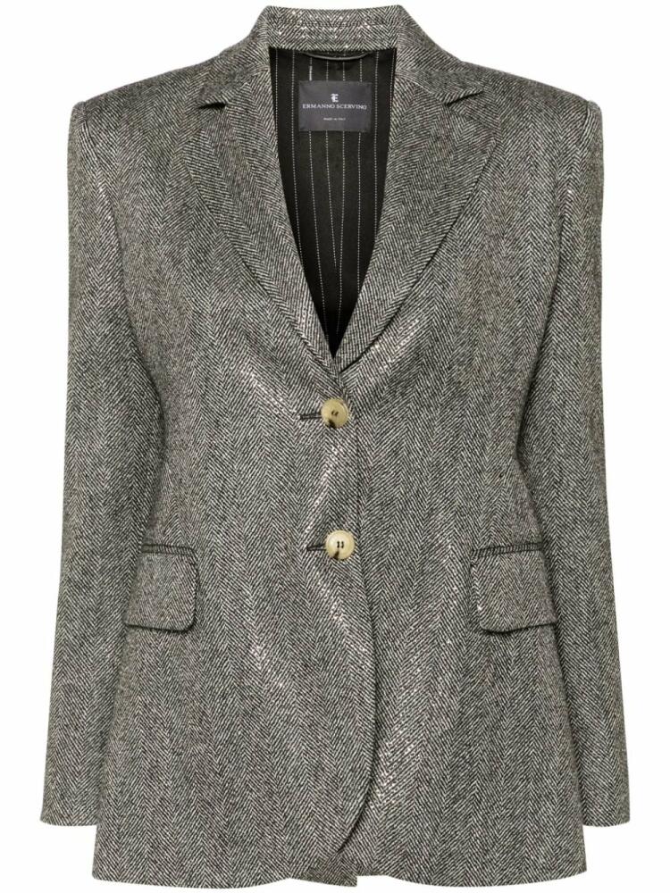 Ermanno Scervino rhinestone-embellished blazer - Black Cover