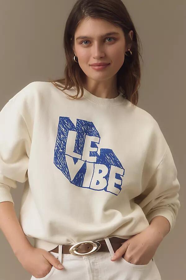 Clare V. Le Vibe Oversized Sweatshirt Cover