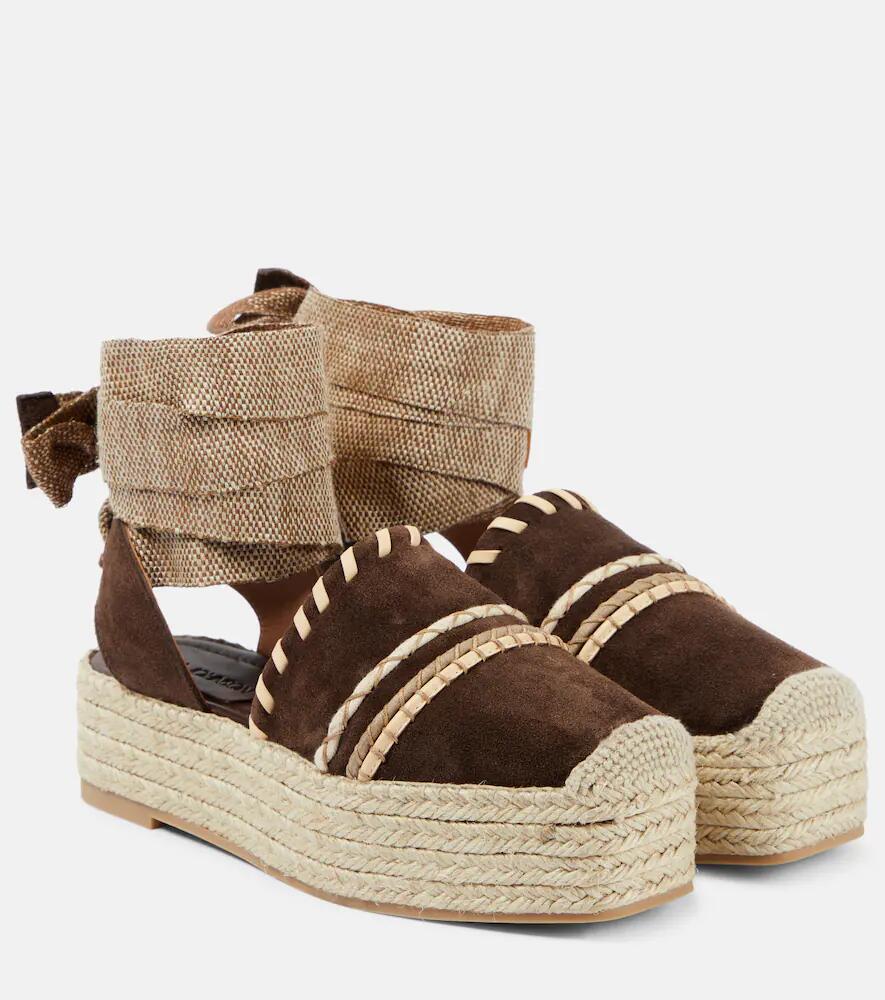 Ulla Johnson Suede platform espadrilles Cover