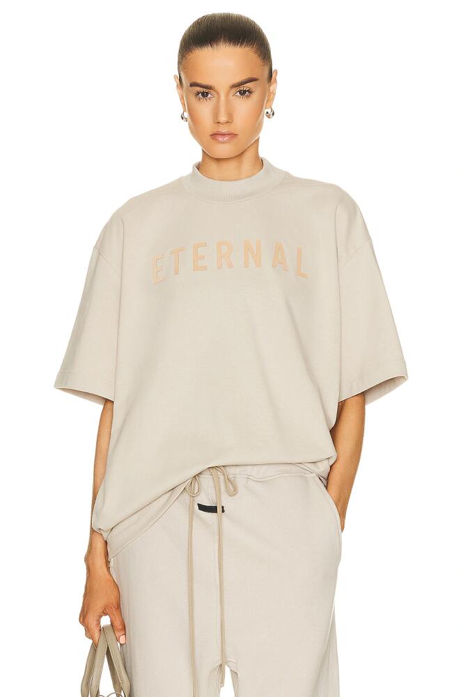 Fear of God Eternal Tshirt in Tan Cover