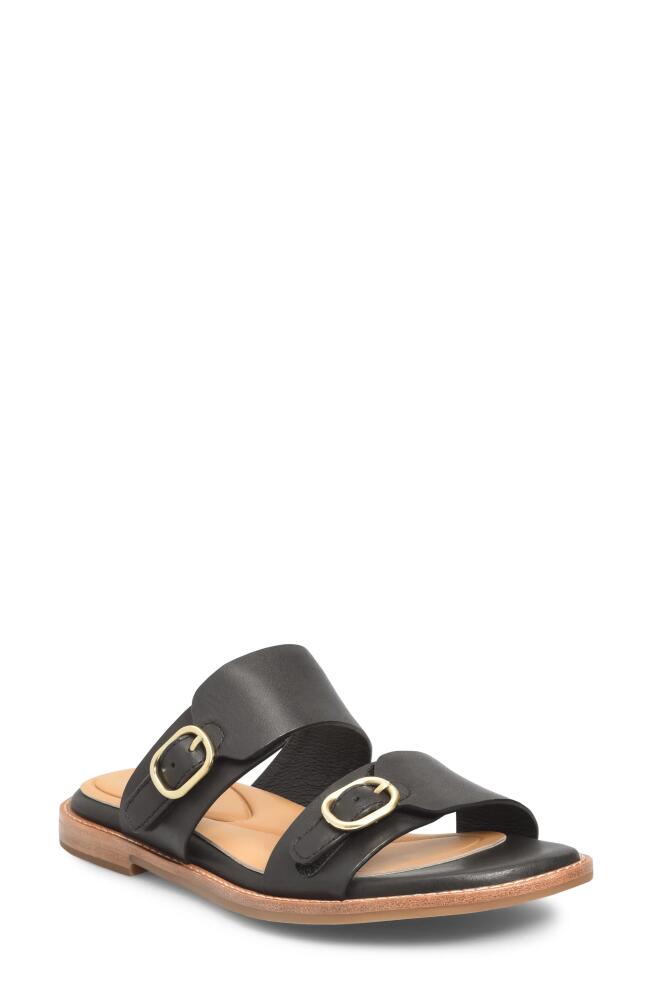 Söfft Noella Slide Sandal in Black Cover