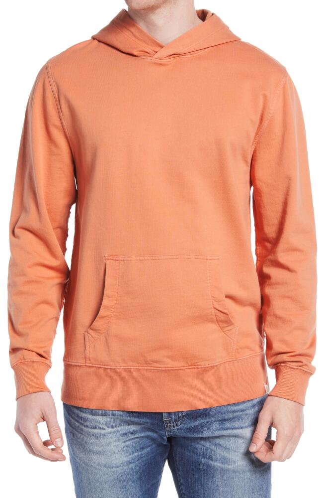 The Normal Brand Terry Pop Over Hoodie in Copper Cover