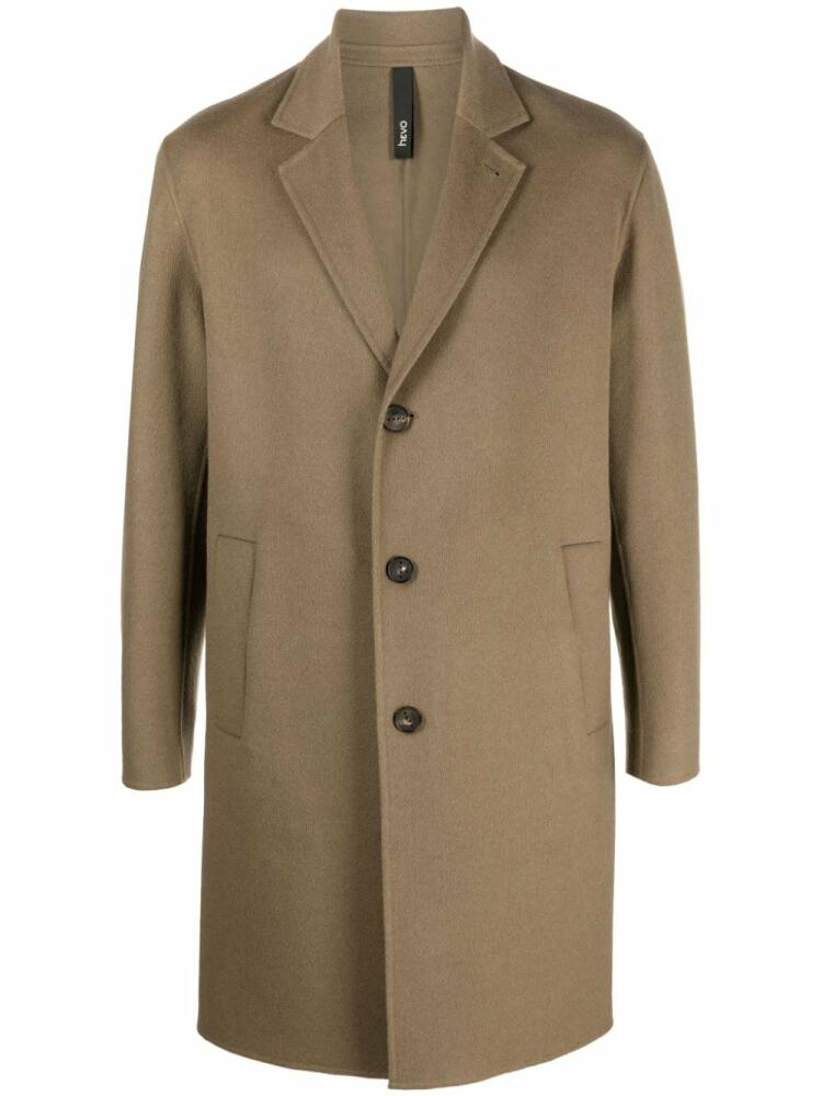 Hevo Cassano wool coat - Green Cover