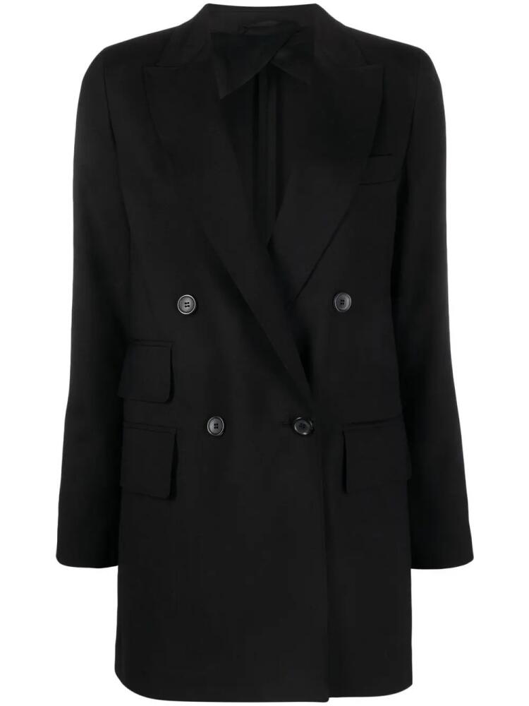 Max Mara double-breasted wool blazer - Black Cover