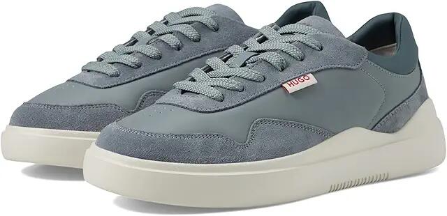 HUGO Blake Cupsole Smooth Sneakers (Cement Grey) Men's Shoes Cover