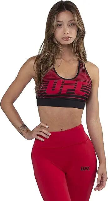 UFC Essential Sports Bra (Red) Women's Lingerie Cover