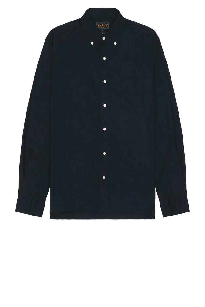 Beams Plus B.D Color Broad in Navy Cover