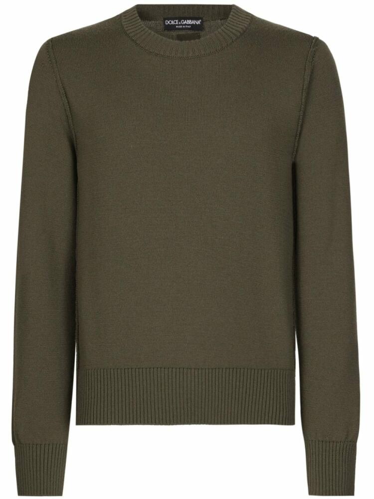 Dolce & Gabbana Crew-neck sweater - Green Cover