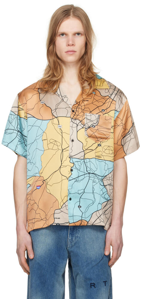 RTA Multicolor Printed Shirt Cover