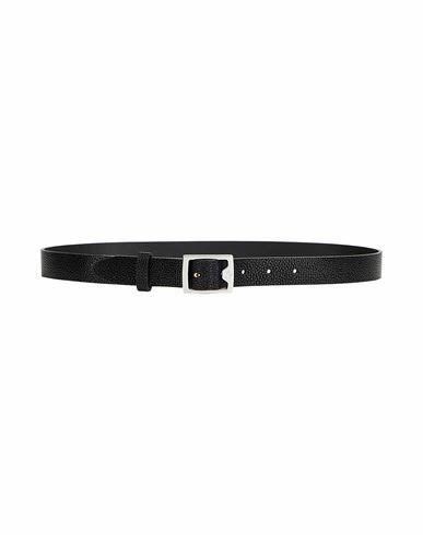 Rag & Bone Woman Belt Black Leather Cover