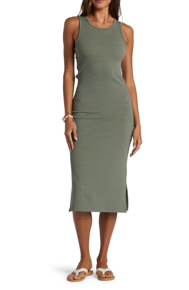 Roxy Good Keepsake Cutout Midi Dress in Agave Green Cover