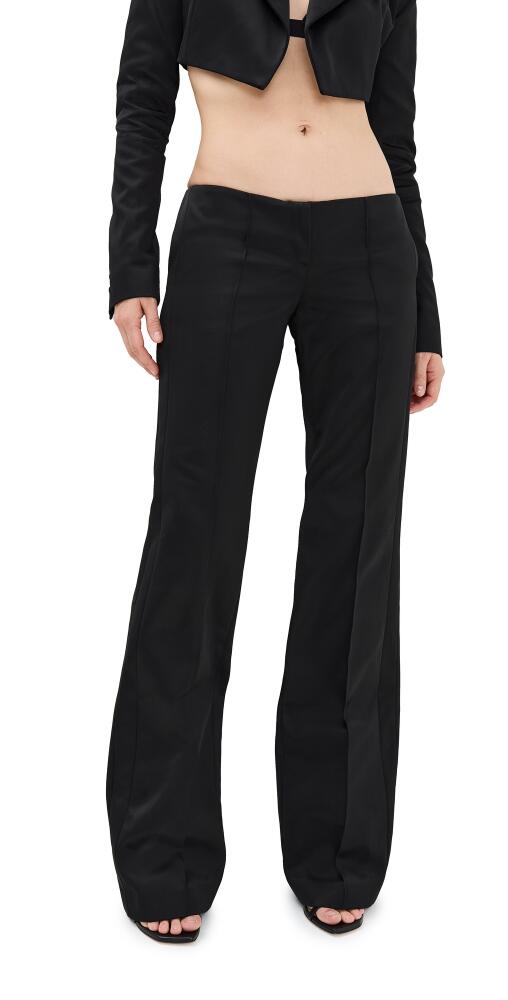 LaQuan Smith Low Rise Trousers Black Cover