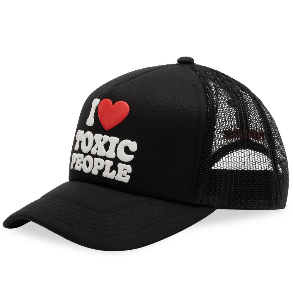 Pleasures Men's Toxic Trucker Cap in Black Cover