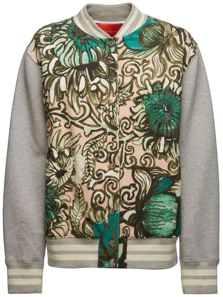 La DoubleJ Harvey anemone bomber jacket - Green Cover