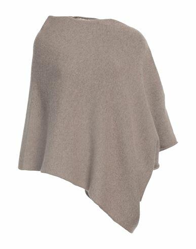 Iesse Woman Cape Dove grey Polyamide, Wool, Viscose, Cashmere Cover