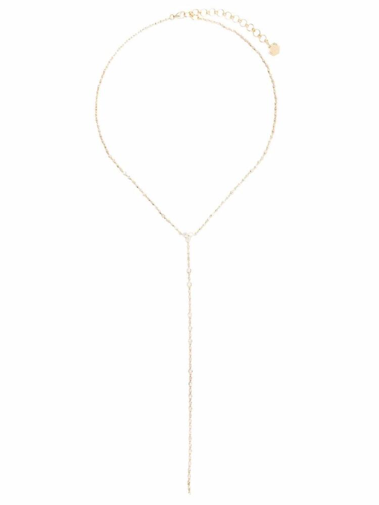 SHAY 18kt yellow gold Infinity diamond necklace Cover