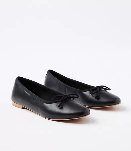 Loft Leather Ballet Flats Cover