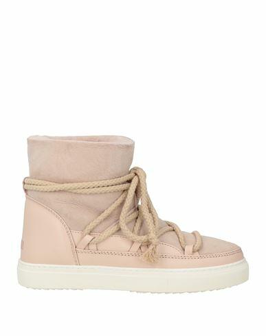 Inuikii Woman Ankle boots Blush Leather, Shearling Cover