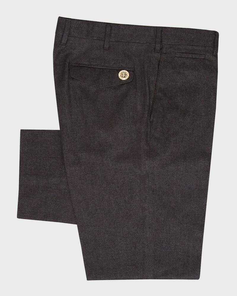 Stefano Ricci Men's Eagle Straight-Leg Trousers Cover