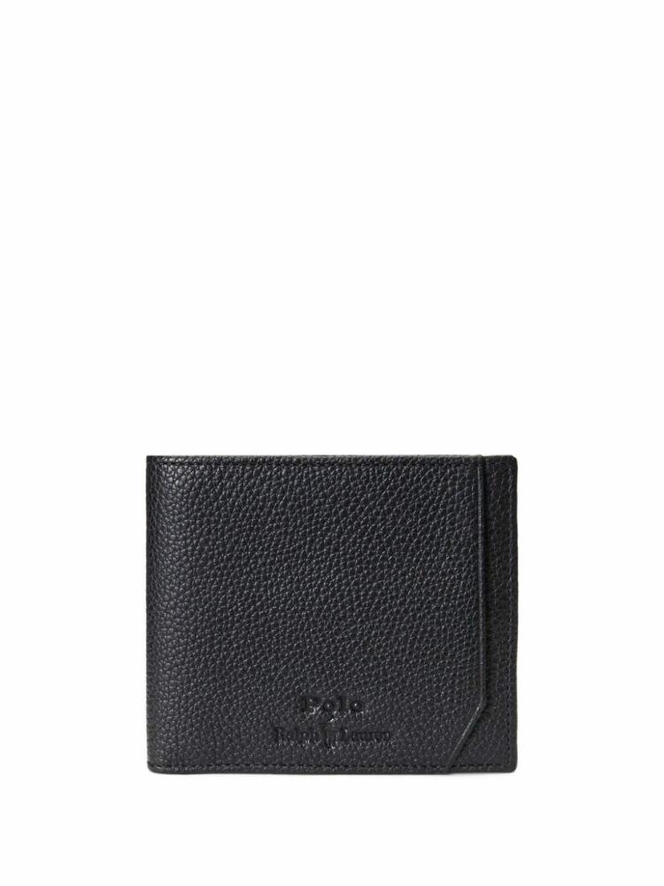 Polo Ralph Lauren Pebble bi-fold leather wallet - Black Cover