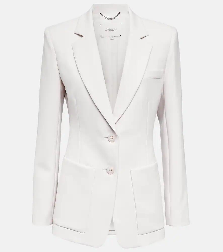 Dorothee Schumacher Single-breasted wool-blend blazer Cover