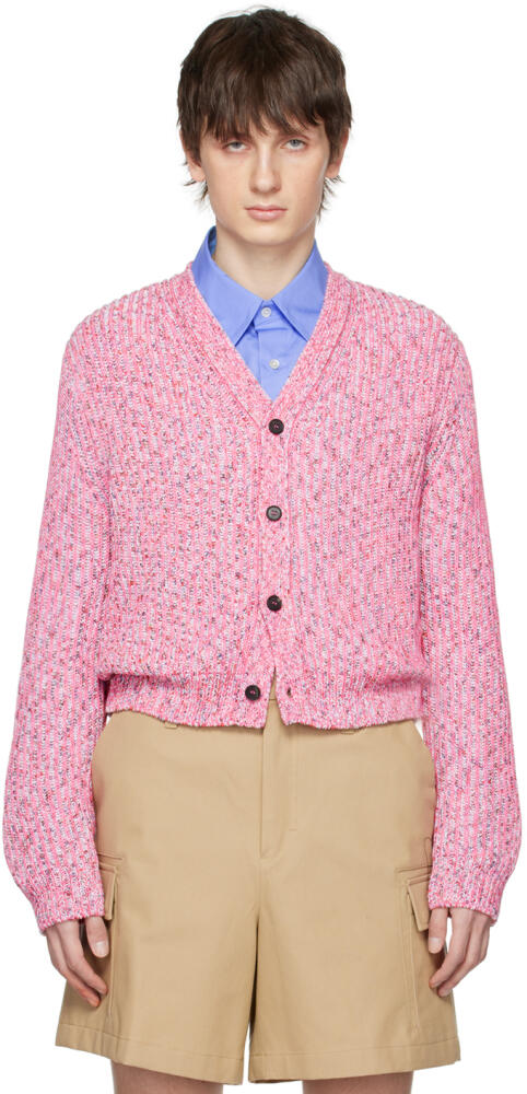 WOOYOUNGMI Pink Hardware Cardigan Cover