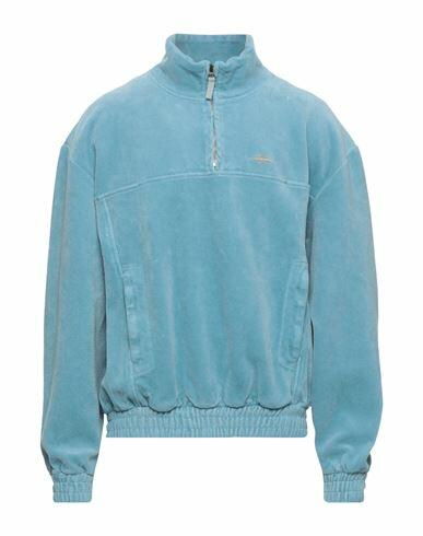 Phipps Man Sweatshirt Azure Organic cotton Cover