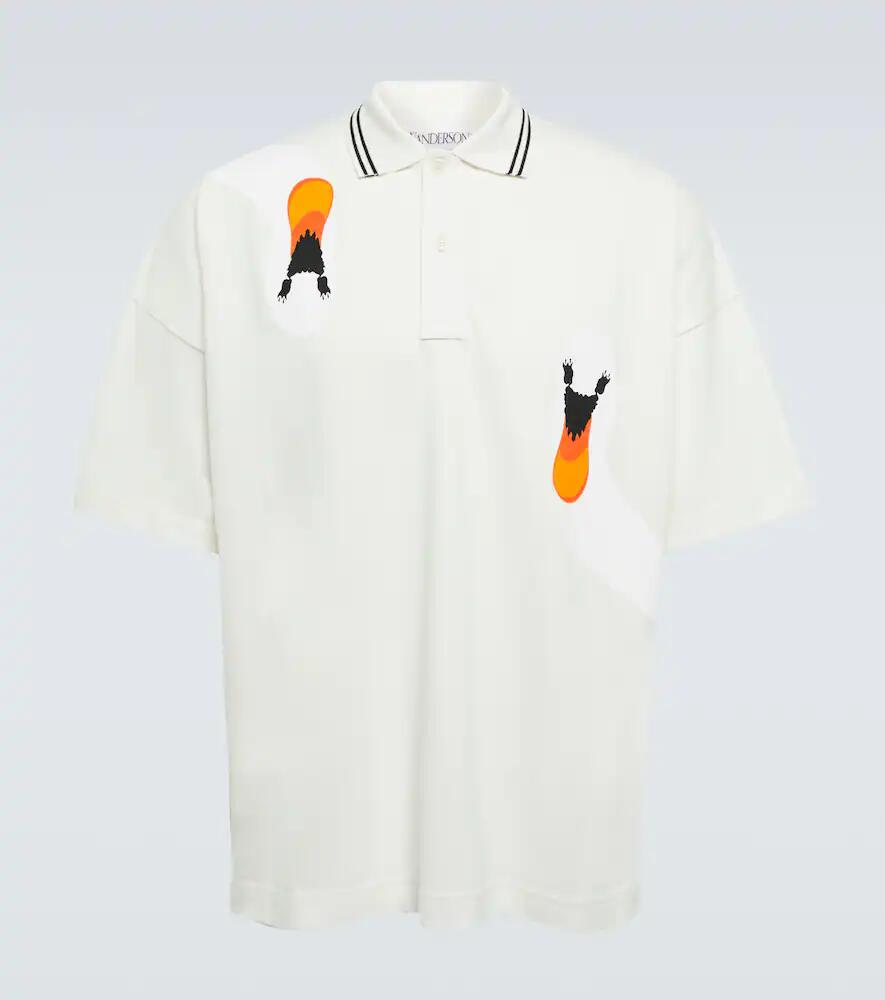 JW Anderson Printed polo cotton shirt Cover