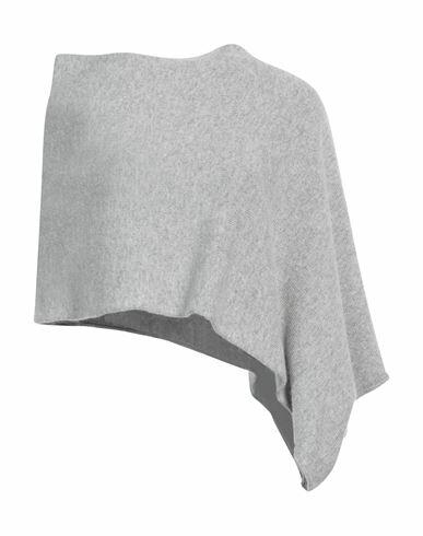 Iesse Woman Cape Light grey Polyamide, Wool, Viscose, Cashmere Cover