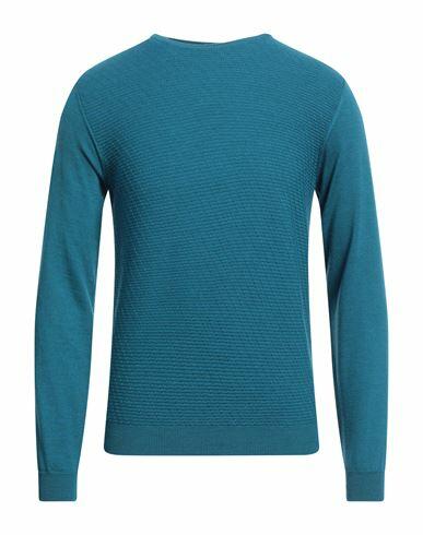 Ferrante Man Sweater Deep jade Merino Wool Cover