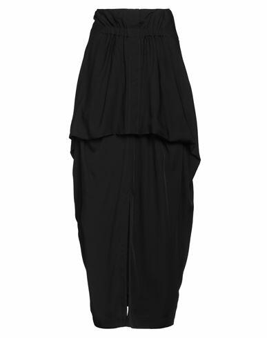 Issey Miyake Woman Maxi skirt Black Cupro Cover