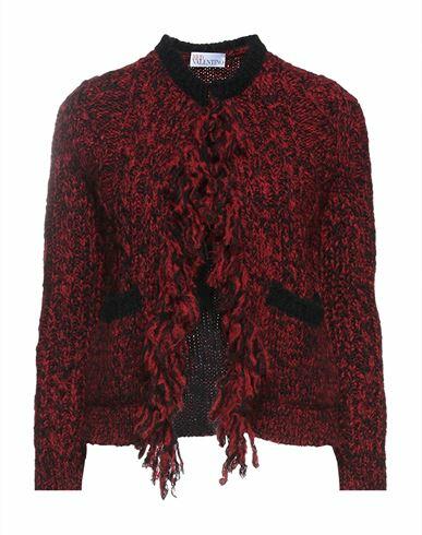 Red Valentino Woman Cardigan Red Acrylic, Alpaca wool, Polyamide, Wool Cover