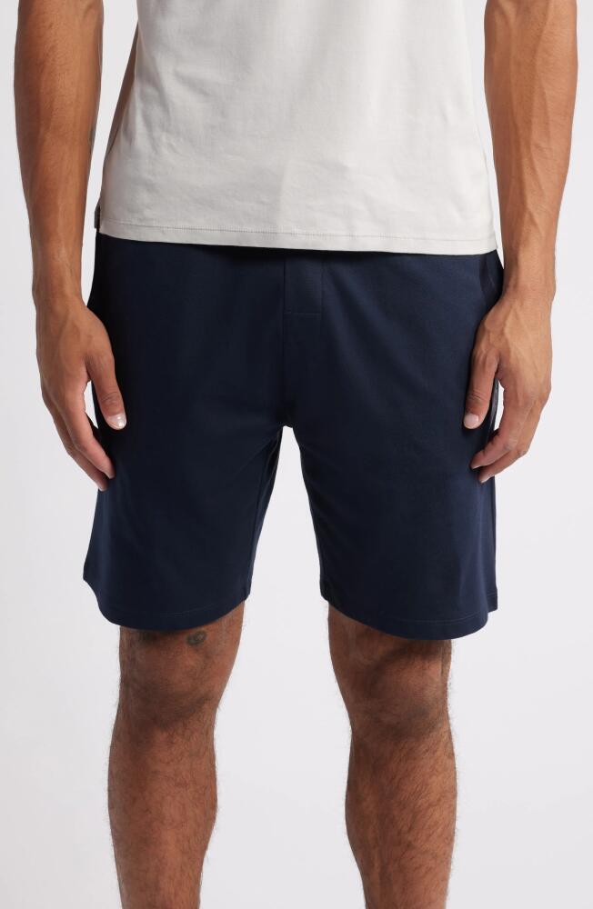 BOSS Authentic Cotton Lounge Shorts in Dark Blue Cover