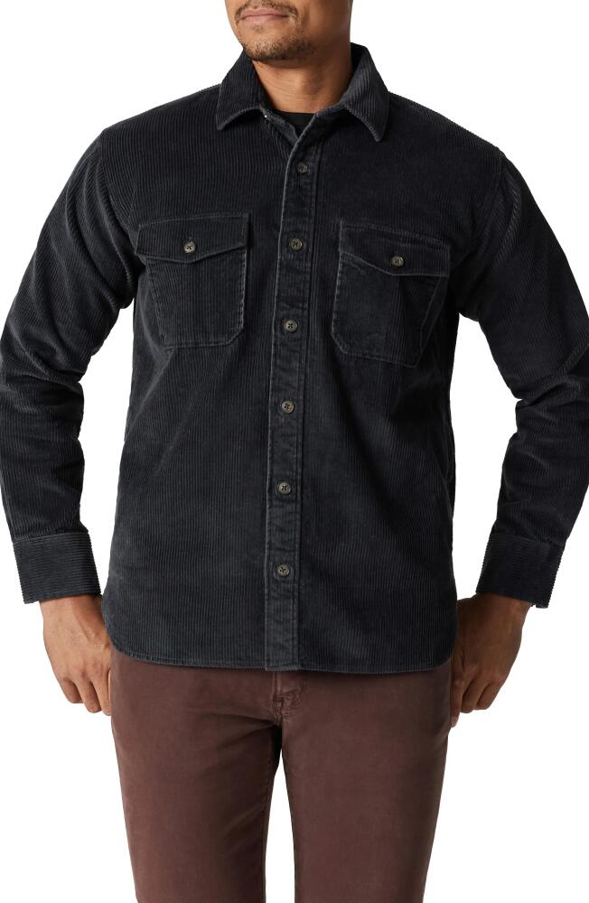 34 Heritage Corduroy Overshirt in Charcoal Cover