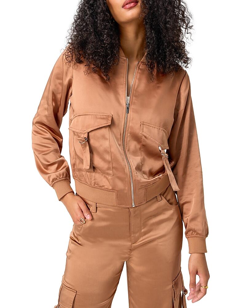 Sanctuary Silky Utility Bomber Jacket Cover