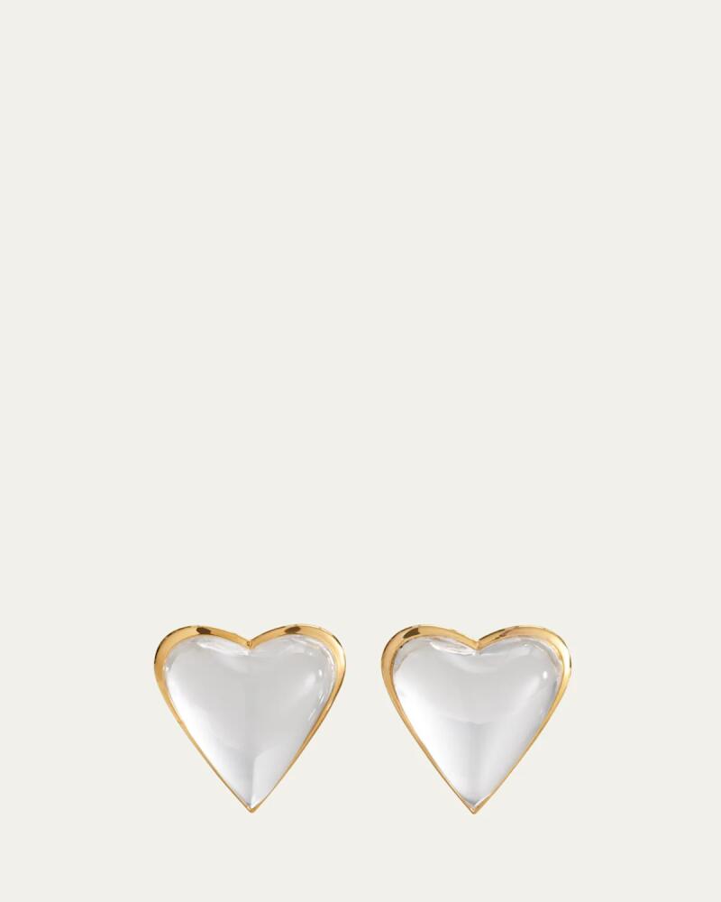 ALAIA Heart Bombe Earrings Cover