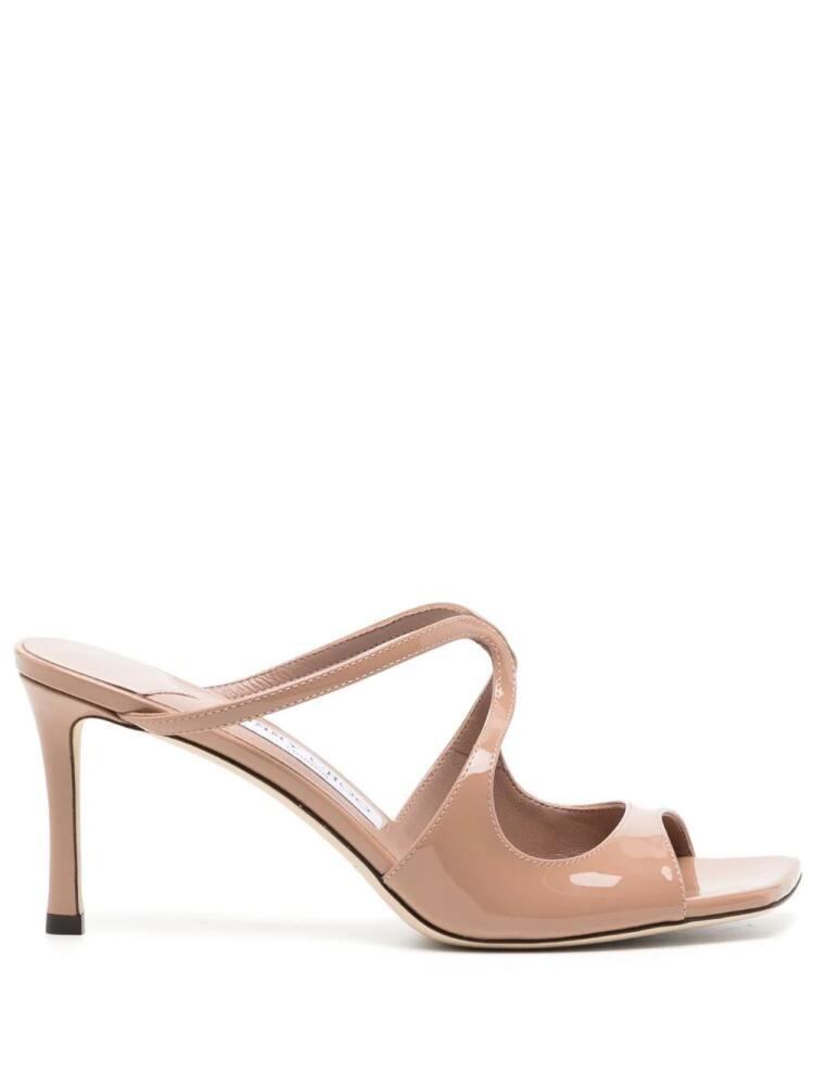 Jimmy Choo Anise 75mm mules - Neutrals Cover