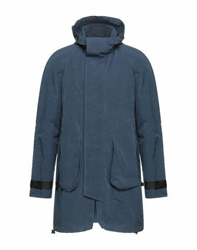 Historic Man Coat Slate blue Nylon, Polyester Cover