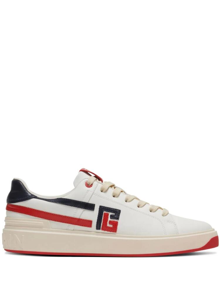 Balmain B-Court low-top sneakers - White Cover